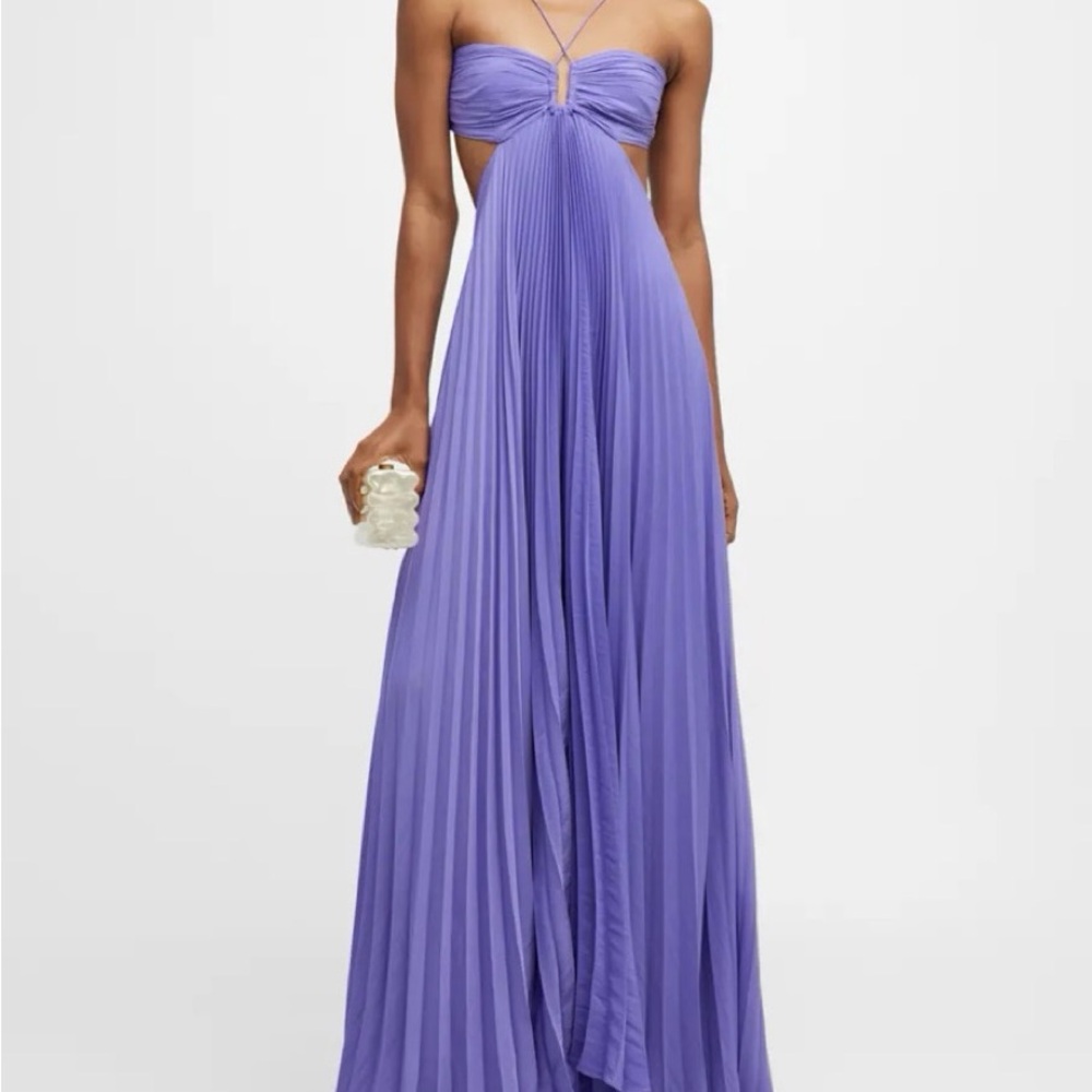 Elegant Purple Maxi Dress